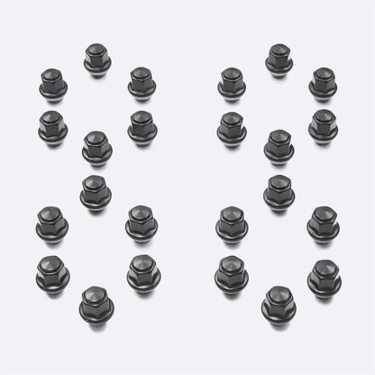 Ford Racing M12 x 1.5 Black Lug Nut - Set of 24 M-1012K-BR M-1012K-BR Photo - Primary