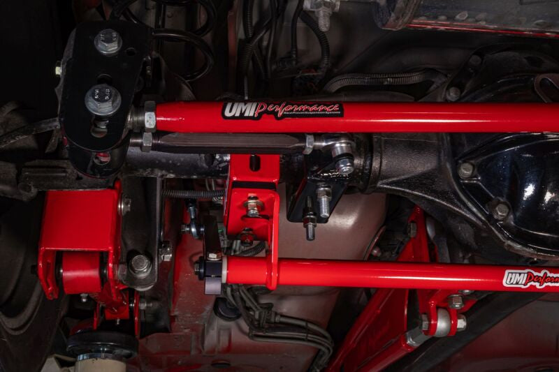 UMI Performance UMI 82-02 GM F-Body Rear Sway Bar - Splined - Black 2147-B 2147-B Photo - Mounted