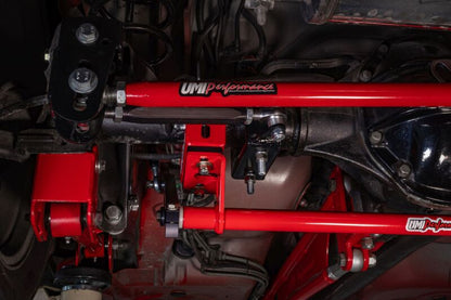 UMI Performance UMI 82-02 GM F-Body Rear Sway Bar - Splined - Black 2147-B 2147-B Photo - Mounted