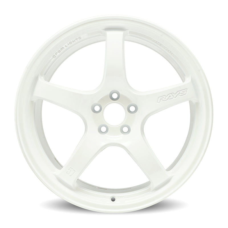 Gram Lights 57CR 19x9.5 +25 5x114.3 Ceramic White Wheel WGCR425EOXZ WGCR425EOXZ User 1