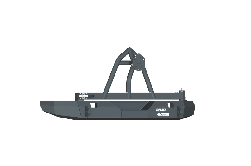 Road Armor 07-17 Jeep Wrangler JK Stealth Rear Non-Winch Bumper w/Tire Carrier - Tex Blk 508R0B-TC 508R0B-TC Photo - Primary