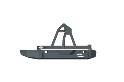 Road Armor 07-17 Jeep Wrangler JK Stealth Rear Non-Winch Bumper w/Tire Carrier - Tex Blk 508R0B-TC 508R0B-TC Photo - Primary