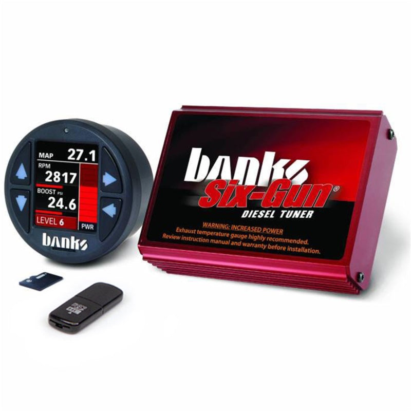 Banks 04-05 Chevy/GMC 2500/3500 6.6L LLY Six-Gun Diesel Tuner w/ iDash-1.8 DataMonster 61442 61442 Photo - Primary
