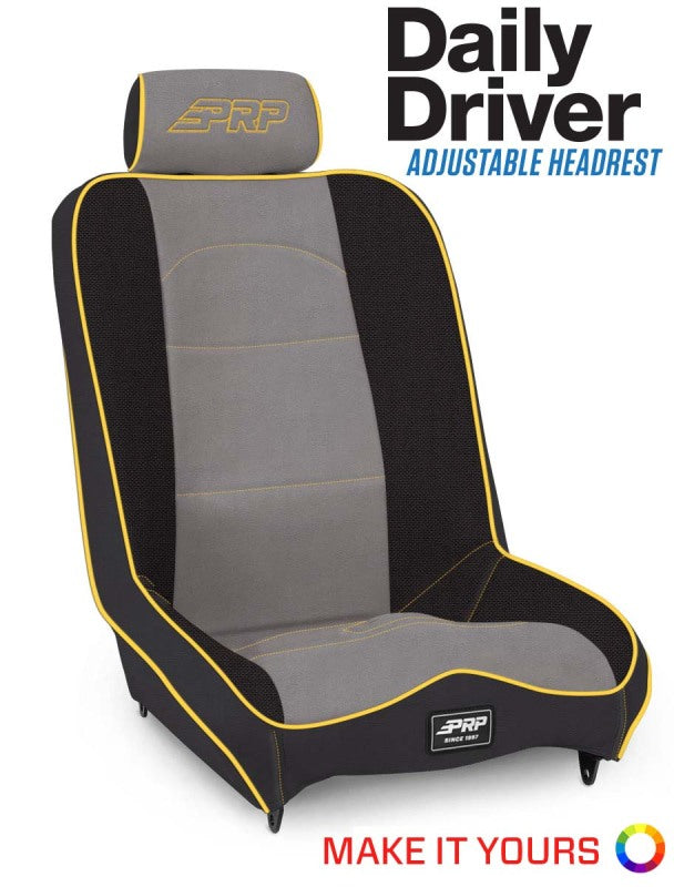 PRP Seats PRP Daily Driver Low Back Extra Wide Suspension Seat A140212 A140212 Photo - out of package