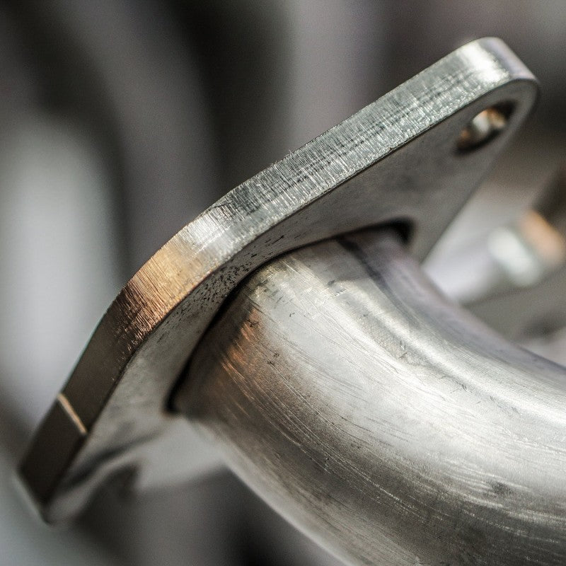 Stainless Works 11-18 Ford F-250/F-350 6.2L Headers 1-7/8in Primaries 3in Collectors High Flow Cats FT211HCAT FT211HCAT Photo - Close Up