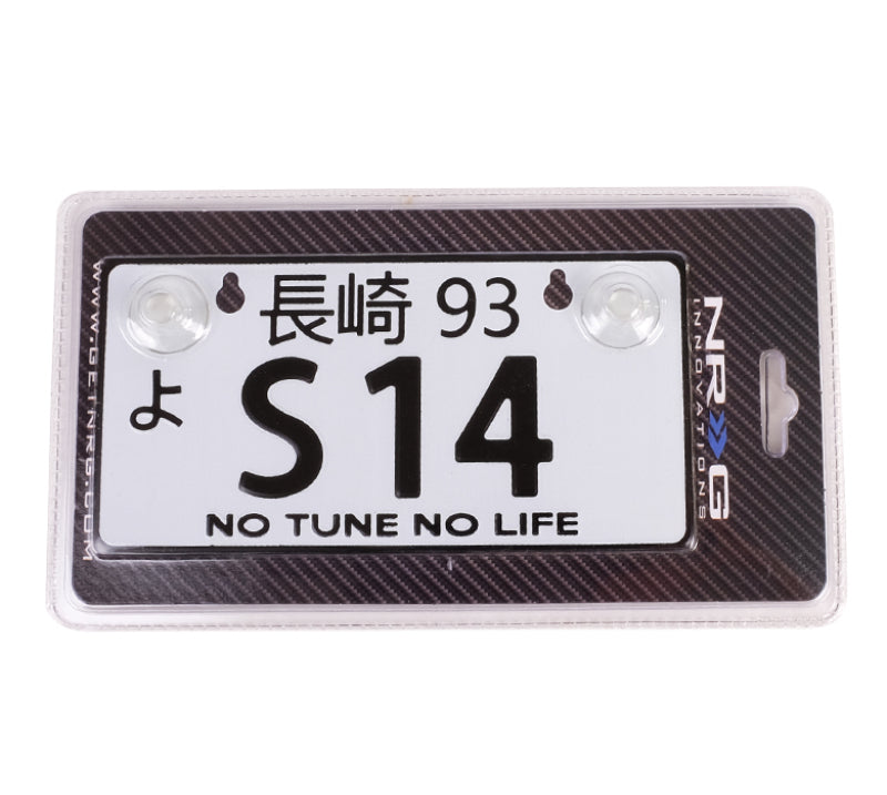 NRG JDM Mini License Plate (Nagasaki) 3" X 6" - S14 MP-001-S14 Photo - Primary