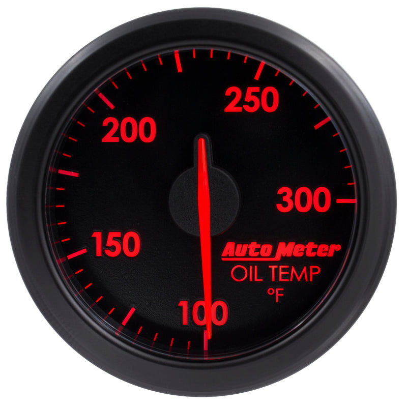 Autometer 2-1/16" Oil Temp, 100-300`F, Airdrive, Black 9140-T User 3