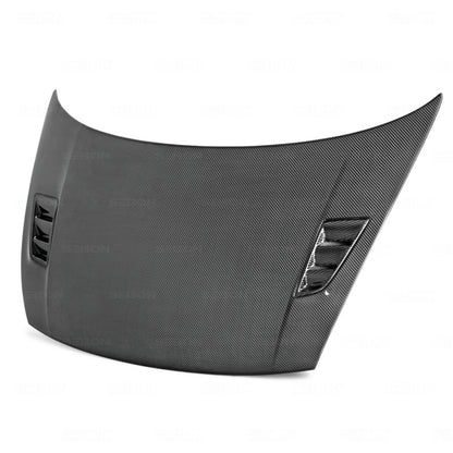 Seibon 06-07 Honda Civic 4 Door MGII-Style Carbon Fiber Hood HD0607HDCV4D-MGII HD0607HDCV4D-MGII Photo - Primary