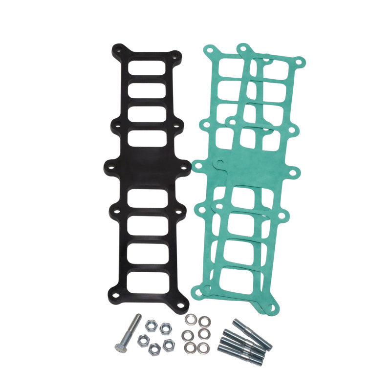 BBK 86-95 Mustang 5.0 Phenolic Manifold Spacer Kit Edlebrock Performer 3/8 1520 1520 Photo - Primary