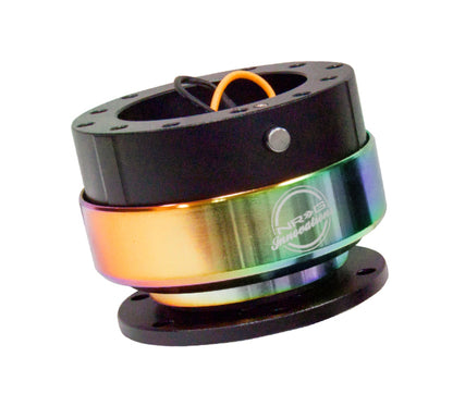 NRG Quick Release Kit Gen 2.0 Black Body/Neochrome Ring SRK-200BK-MC Photo - Primary