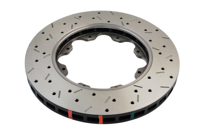 DBA 07 Acura CX / 02-06 RSX / 06-08 Honda Civic Si 5000 Series Drilled & Slotted Replacement Rotor 52500.1XS 52500.1XS Photo - out of package