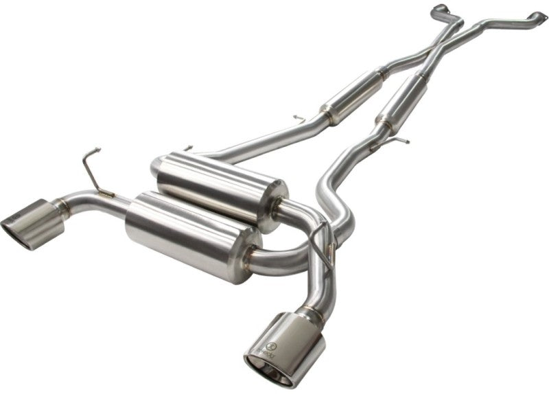 aFe Takeda 2-1/2in 304SS Cat-Back Exhaust Infiniti G37 08-13/Q60 14-15 V6-3.7 w/ Polished Tips 49-36103-P 49-36103-P User 1
