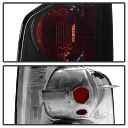 Spyder Chevy S10 94-04/GMC Sonoma 94-04/Isuzu Hombre 96-00 Euro Tail Lights Smke ALT-YD-CS1094-SM 5001962 5001962 Photo - Unmounted