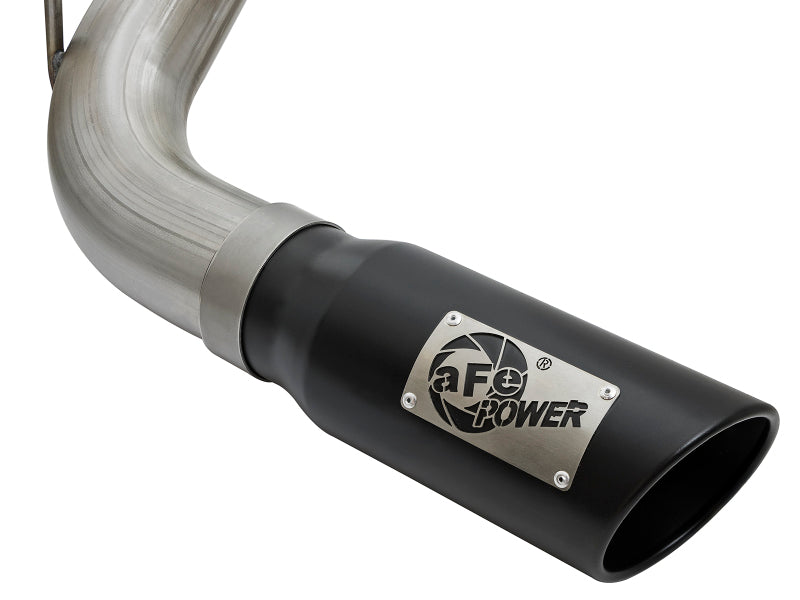 aFe MACH Force-Xp 2-1/2" Cat-Back Exhaust System w/ Black Tip Nissan Titan 49-46125-B Photo - Unmounted