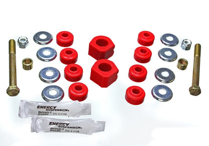 Energy Suspension Sway Bar Bushing Set Red Honda Civic Base 1984-1987 16.5120R Photo - Primary