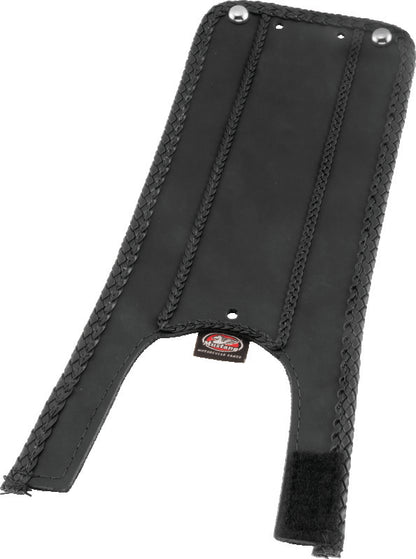 Mustang Motorcycle Mustang 84-06 Harley Standard Rear Tire Wide Touring Std Solo Seat w/Driver Backrest - Black 79121 79121 Photo - Primary