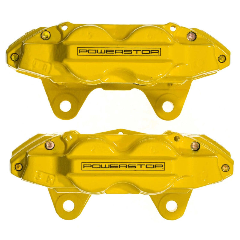 PowerStop Power Stop 16-22 Lexus GX460 Front Yellow Caliper w/o Brackets (Pair) S15020YLW S15020YLW Photo - Primary