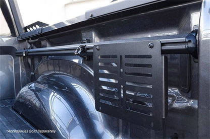 Dee Zee Deezee 19-23 Dodge/Ram Ram Cargo Management - Hex Bed Rails 5 1/2Ft Bed Txt Blk DZ99750TB DZ99750TB Photo - Mounted