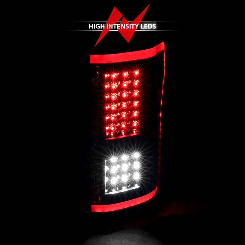 ANZO 15-17 Ford F-150 LED Taillights Black w/ Sequential 311293 311293 Photo - Unmounted