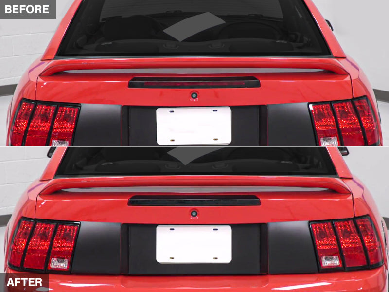 Raxiom 99-04 Ford Mustang Excluding Cobra Axial Series LED Third Brake Light (Smoked) 398336 398336 Photo - Close Up