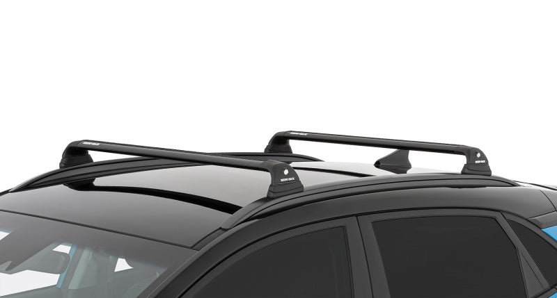 Rhino-Rack 18-22 Hyundai Kona 1st Gen 5 Door SUV w/Flush Rails Vortex RVP 2 Bar Roof Rack - Black RVP69 RVP69 Photo - Primary