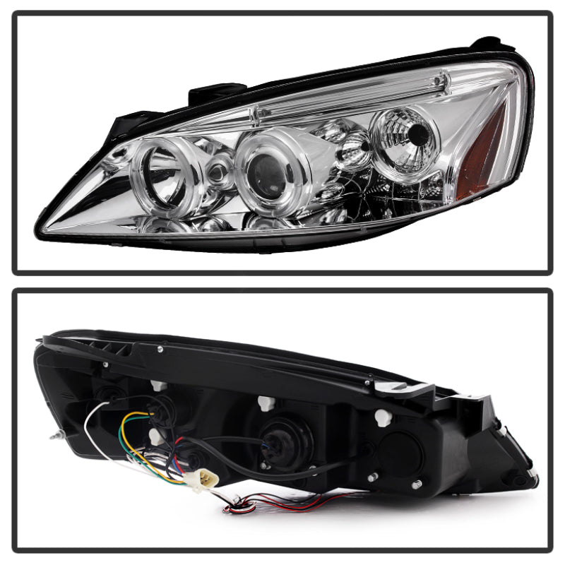 Spyder Pontiac G6 2/4DR 05-08 Projector Headlights LED Halo LED Chrm PRO-YD-PG605-HL-C 5011602 5011602 User 1