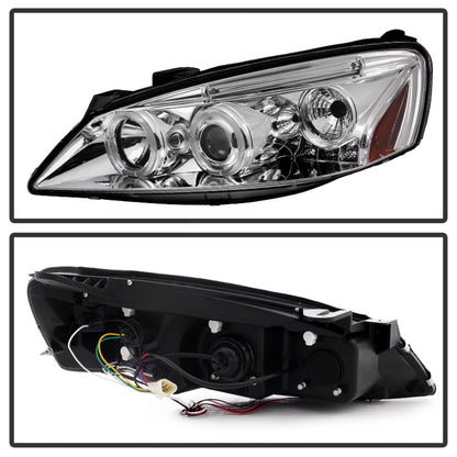 Spyder Pontiac G6 2/4DR 05-08 Projector Headlights LED Halo LED Chrm PRO-YD-PG605-HL-C 5011602 5011602 User 1