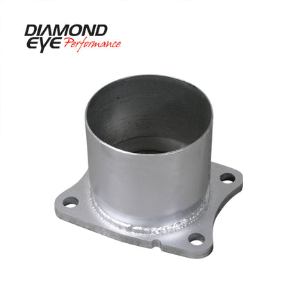 Diamond Eye Performance Diamond Eye ADAPTER 4-BOLT FLANGE 4in INNER DIA CLAMP-ON AL: 01-05 CHEVY/GMC 6.6L 2500/3500 CHV-FBA 321045 321045 Photo - Primary