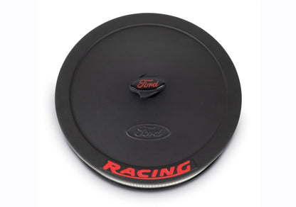 Ford Racing Air Cleaner Kit - Black Crinkle Finish w/ Red Emblem 302-352 302-352 Photo - Unmounted