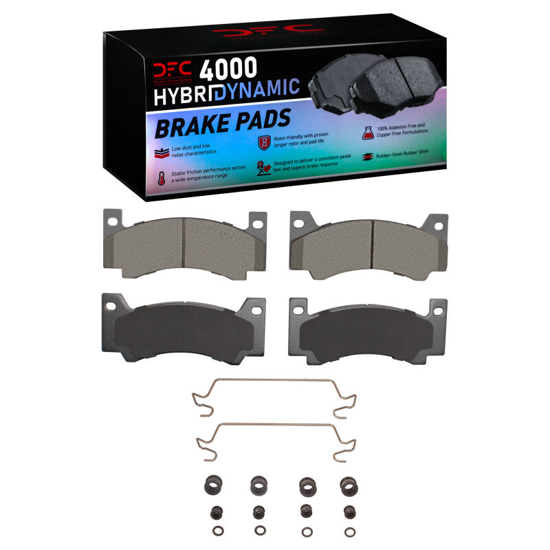 DFC DFC 4000 HybriDynamic Brake Pads Brakes, Rotors & Pads Brake Pads - OE main image