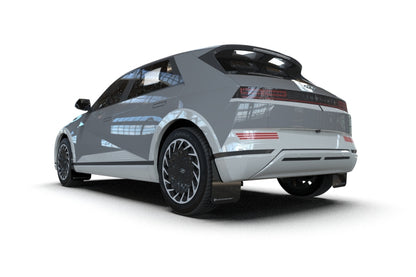 Rally Armor 2025 Hyundai Ioniq 5 PE Black UR Mud Flap - Metallic Black Logo MF137-UR-BLK-MBK MF137-UR-BLK-MBK User 2