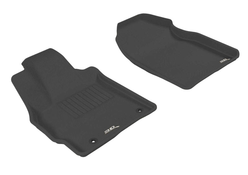 3D MAXpider 2007-2012 Mazda CX-7 Kagu 1st Row Floormat - Black L1MZ01611509 L1MZ01611509 Photo - Primary