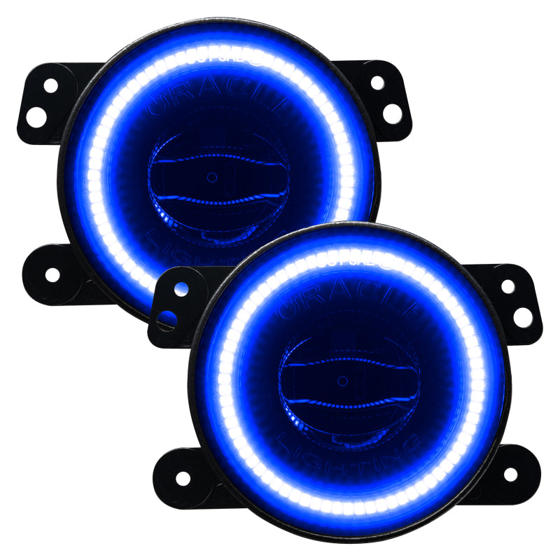 ORACLE Lighting Oracle Jeep Wrangler JK/JL/JT High Performance W LED Fog Lights - Blue 5846-002 5846-002 Photo - Primary