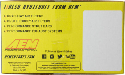 AEM Induction AEM 00-03 Miata Polished Short Ram Intake 22-482P 22-482P Photo - in package