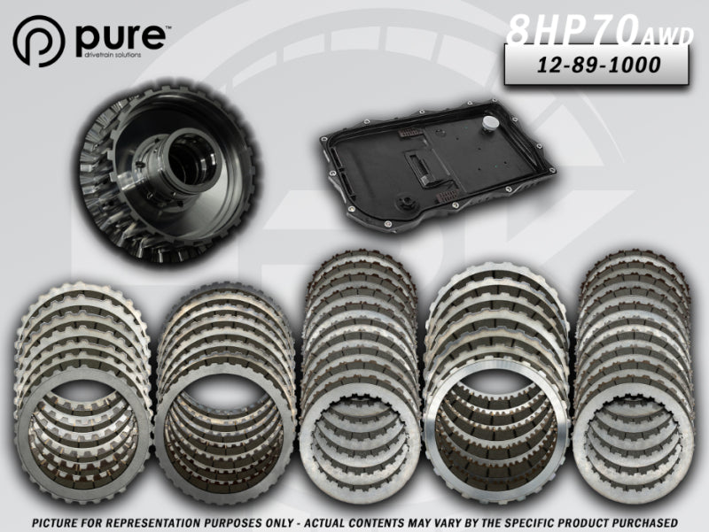 Pure Drivetrain Solutions PDS Trans Hard Parts Kit - Stage 1 Drivetrain Transmission Rebuild Kits main image