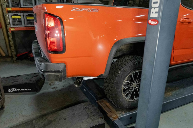 CORSA Performance Corsa 17-21 Chevrolet Colorado 3.6L V6 ZR2 Only Cat-Back Single Side Exit w/ Single Polished Tip 14928 14928 Photo - Mounted