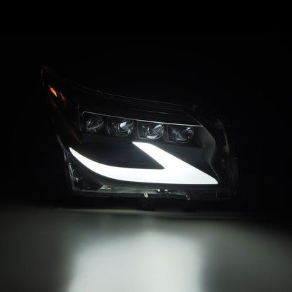AlphaRex 14-19 Lexus GX 460 NOVA LED Projector Headlights Plank Style Black w/Activ Light/Seq Signal 880300 880300 User 3