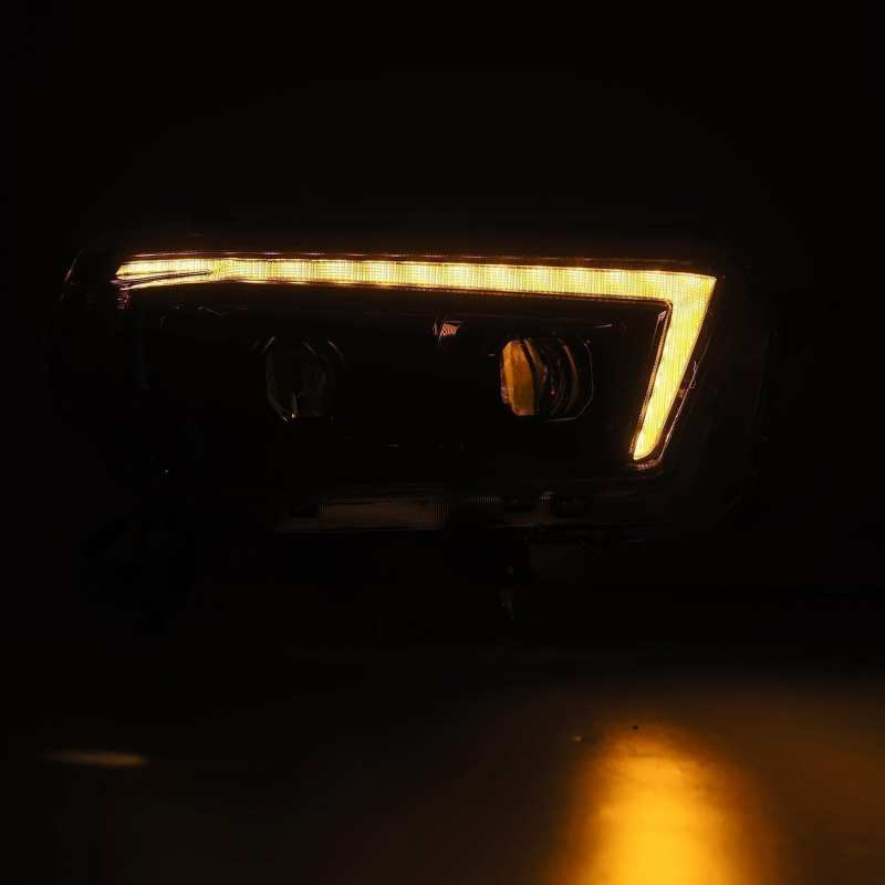 AlphaRex 10-13 Toyota 4Runner PRO-Series Proj Headlights Plank Style Alpha Blk w/Seq Signal/DRL 880754 880754 User 5
