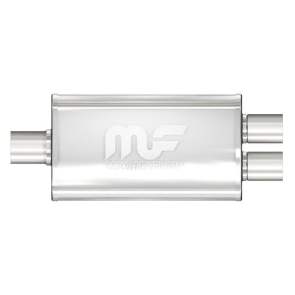 MagnaFlow 3.5" X 7" Oval Center/Dual Straight Through Performance Muffler 11148 Photo - Primary