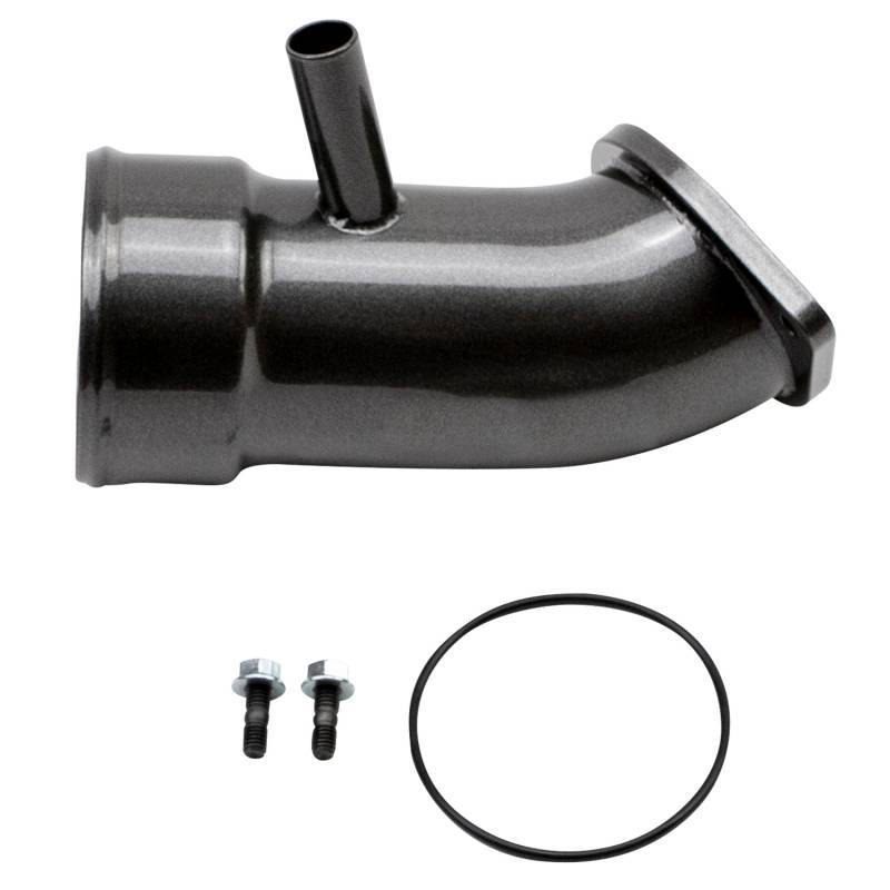 Wehrli 17-19 Chevrolet 6.6L L5P Duramax 3.5in Intake Horn w/PCV Port - Fine Texture Black WCF100721-FTB WCF100721-FTB User 1