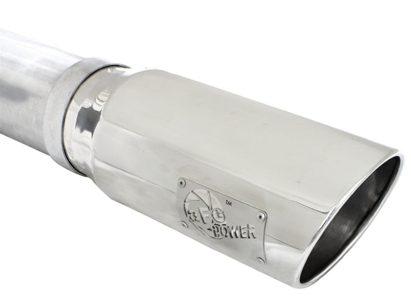 aFe  POWER 49-42039-P  Large Bore-HD 5" 409 SS DPF-Back Exhaust System 49-42039-P Photo - Unmounted