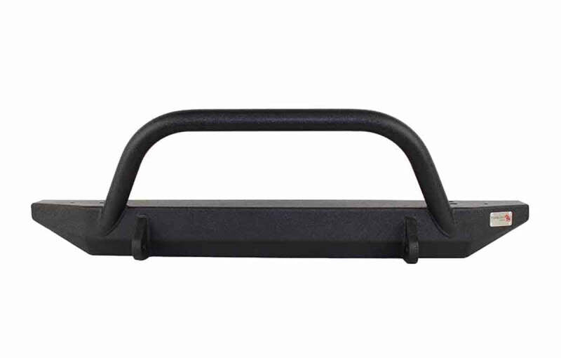 Fishbone Offroad 97-06 Jeep Wrangler TJ Rubicon Front Bumper W/Winch Guard - Blk Textured Powdercoat FB22048 FB22048 Photo - Primary