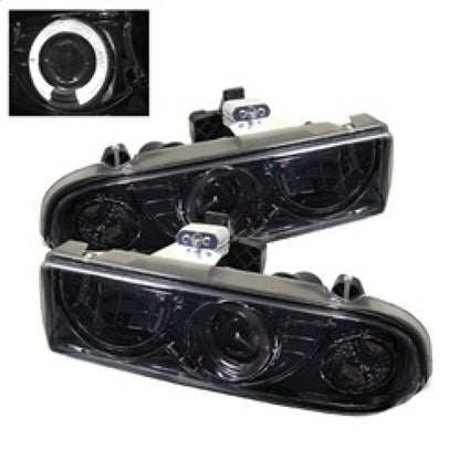 Spyder Chevy S10 98-04 Projector Headlights LED Halo Smke - Low H1 PRO-YD-CS1098-SMC 5009562 5009562 Photo - Primary