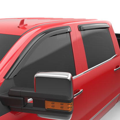 EGR 14+ Chev Silverado Crew Cab Tape-On Window Visors - Set of 4 (641771) 641771 641771 Photo - Primary