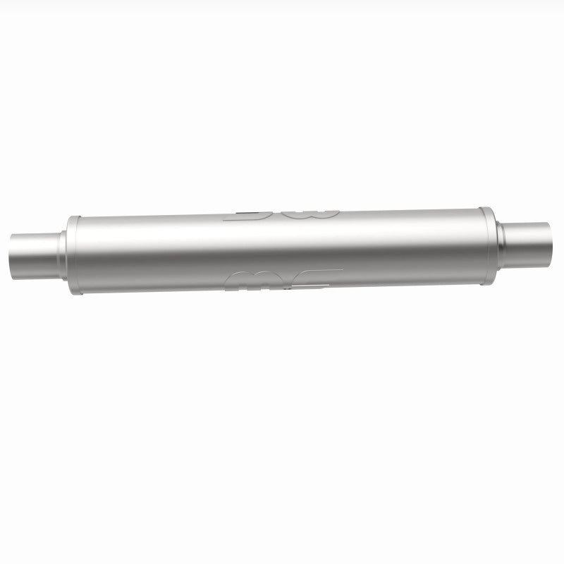 MagnaFlow 4" Round Center/Center Straight Through Performance Muffler 10435 360 Degree Image Set