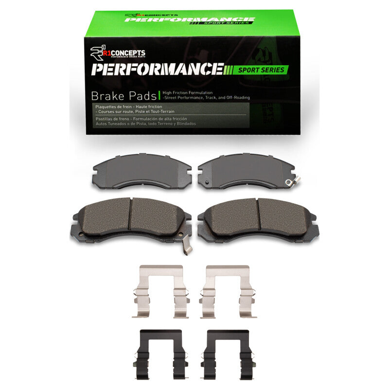 R1 Concepts RNC Performance Sport Brake Pads Brakes, Rotors & Pads Brake Pads - Performance main image
