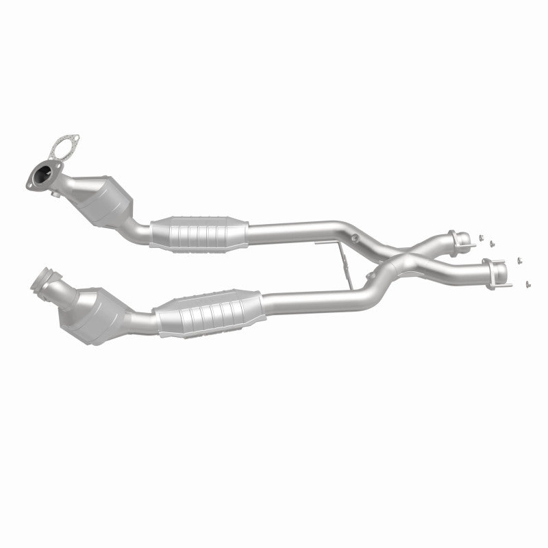 MagnaFlow Ford Mustang HM Grade Federal / EPA Compliant Direct-Fit Catalytic Converter 23163 360 Degree Image Set