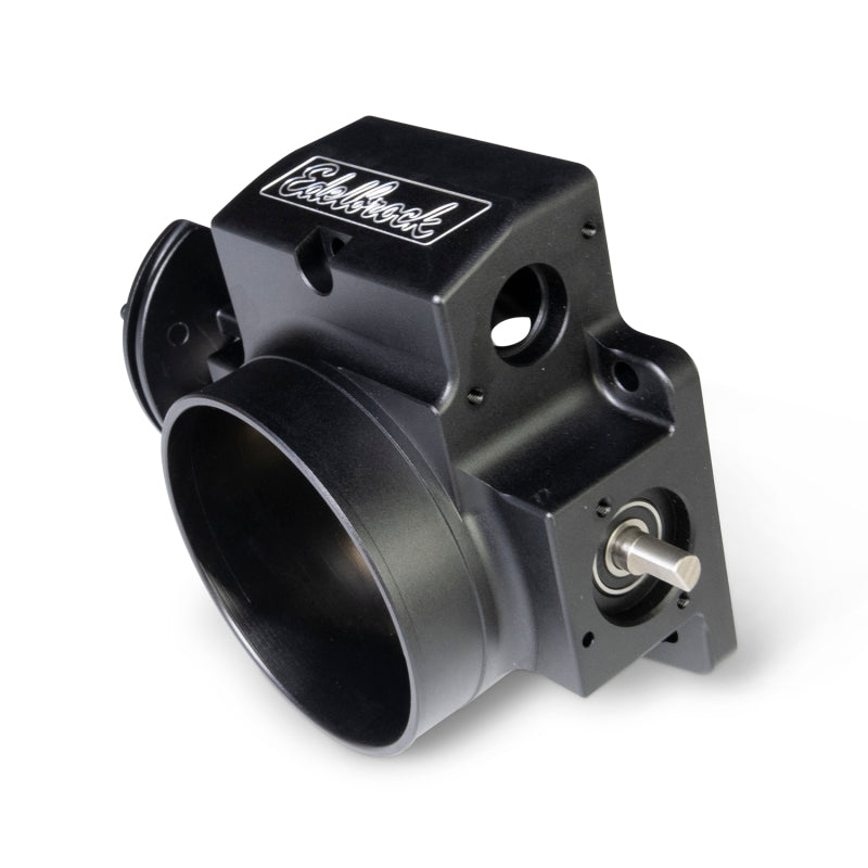 Edelbrock EFI Throttle Body Pro-Flo XT 90mm Black Mat Anodized Finish 39703 39703 Photo - out of package