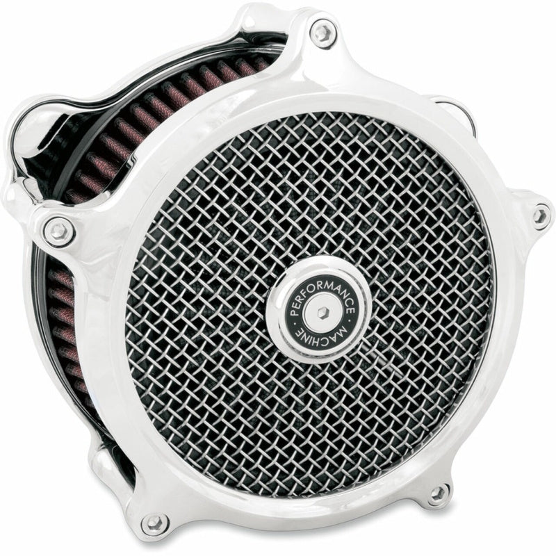 Performance Machine Air Cleaner Slim - Chrome 0206-2150-CH 0206-2150-CH Photo - Primary