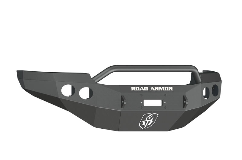 Road Armor 11-14 GMC 2500 Stealth Front Winch Bumper w/Pre-Runner Guard - Tex Blk 38404B 38404B Photo - Primary